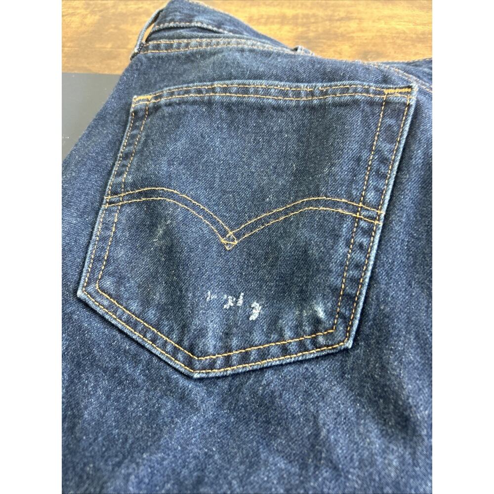 NWT LEVI'S 505 REGULAR FIT STRAIGHT NEW MEN'S JEANS SIZE 42X30 - Picture 6 of 11